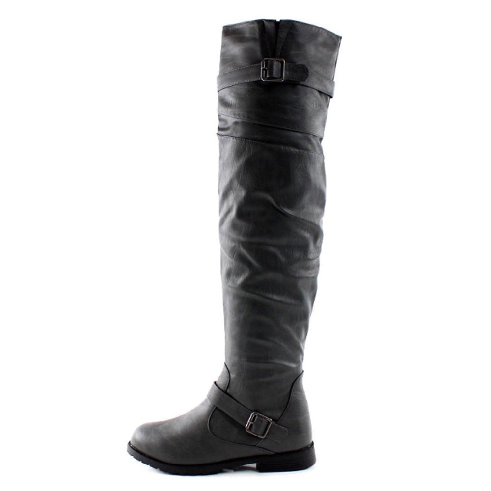 ๐ฅ SALE Over The Knee Moto Equestrian Boots 6 - Picture 4 of 6